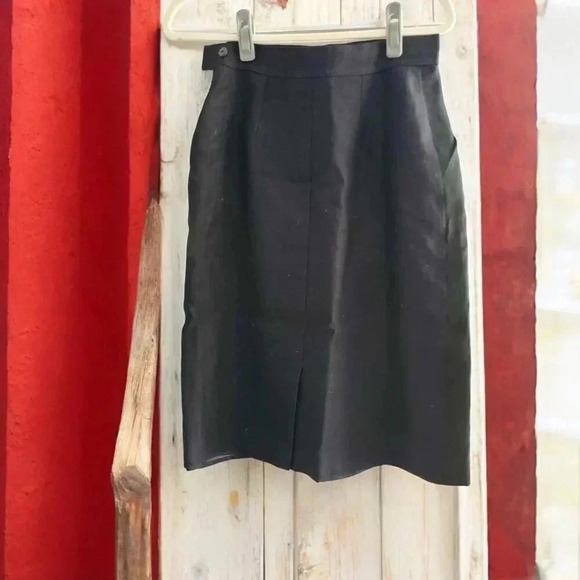 Max Mara Linen knee length skirt 36 - Picture 2 of 4